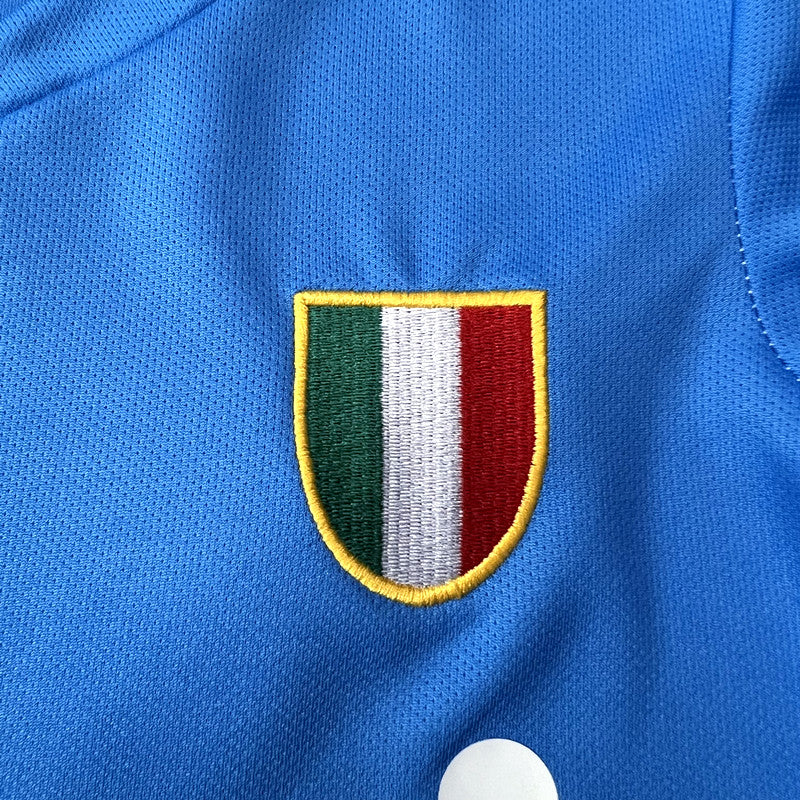Kit Infantil Napoli Home Retrô 1988 - Azul