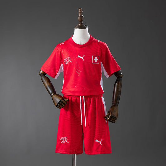 Kit Infantil Suiça Home 26/27 - Vermelho