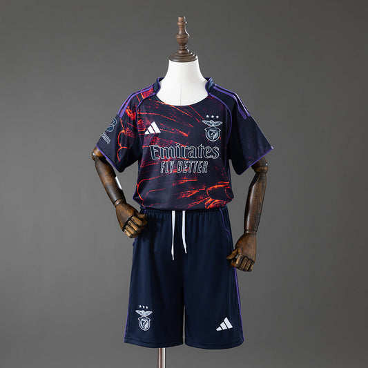 Kit Infantil Benfica Fourth 25/26 - Azul Escuro