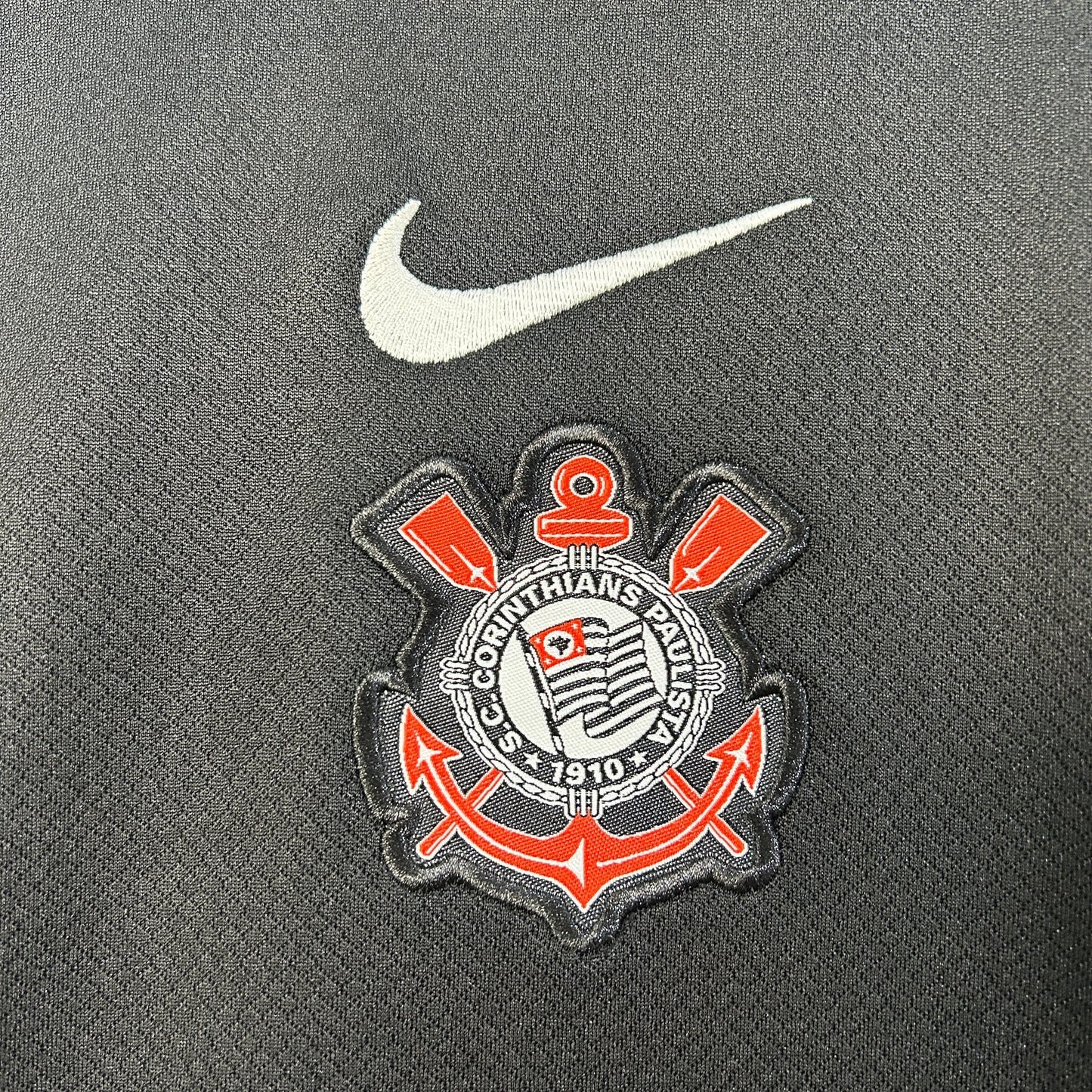 Kit Infantil Corinthians Away 25/26 Feminino - Preto
