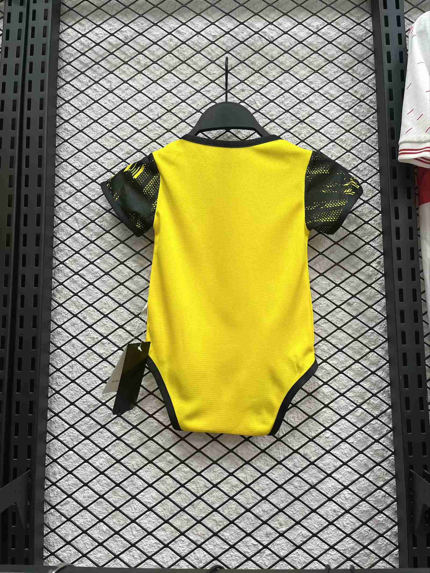 Body Bebê Infantil Borussia Dortmund Home 25/26 Unissex - Amarelo
