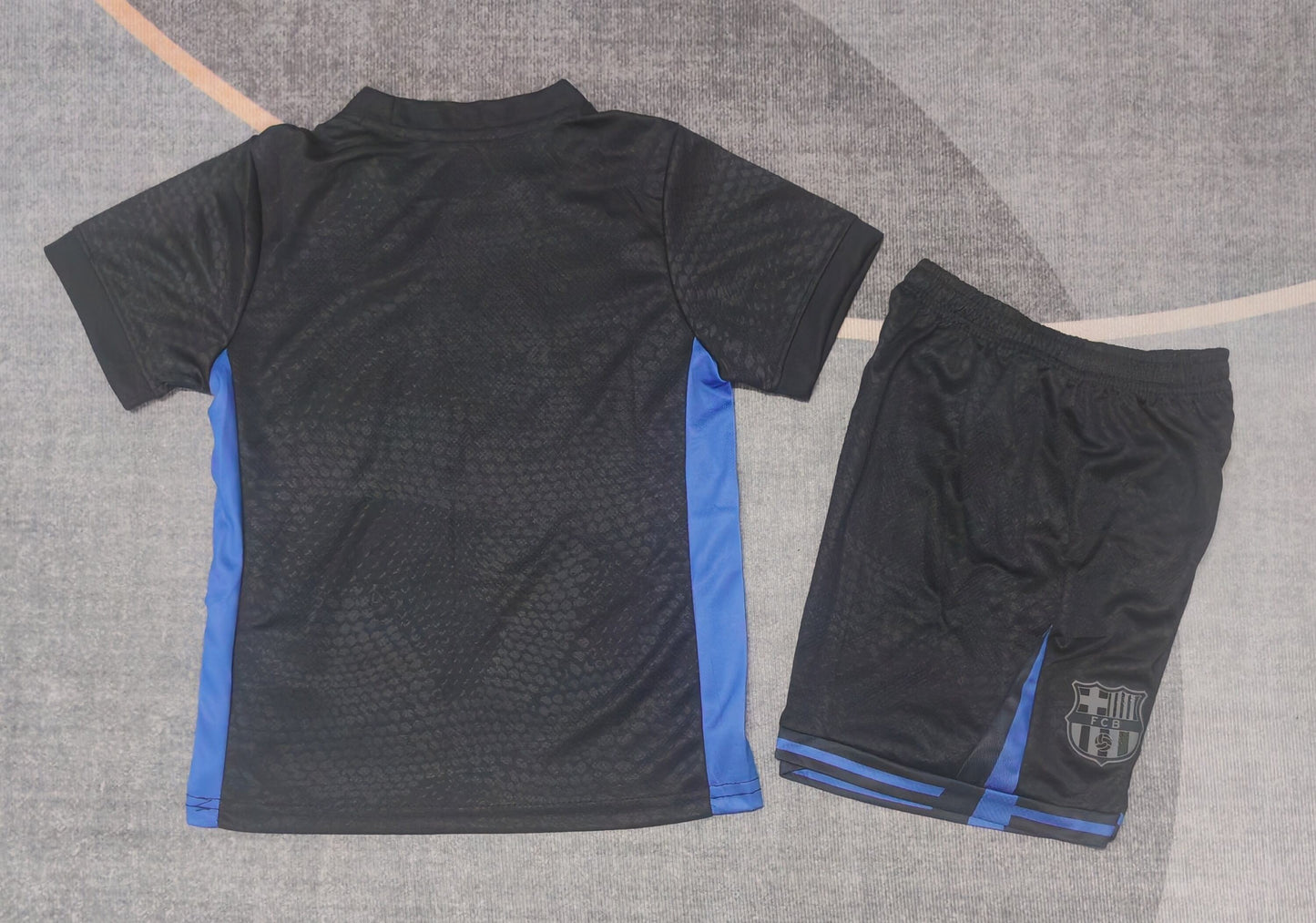 Kit Infantil Barcelona Edição Especial 25/26 - Preto