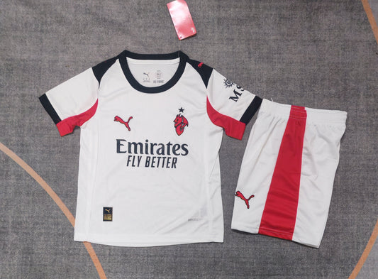 Kit Infantil Milan Away 25/26  - Branco