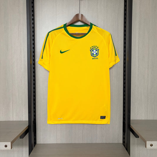 Brasil Home Retrô 2010 Nike - Amarelo