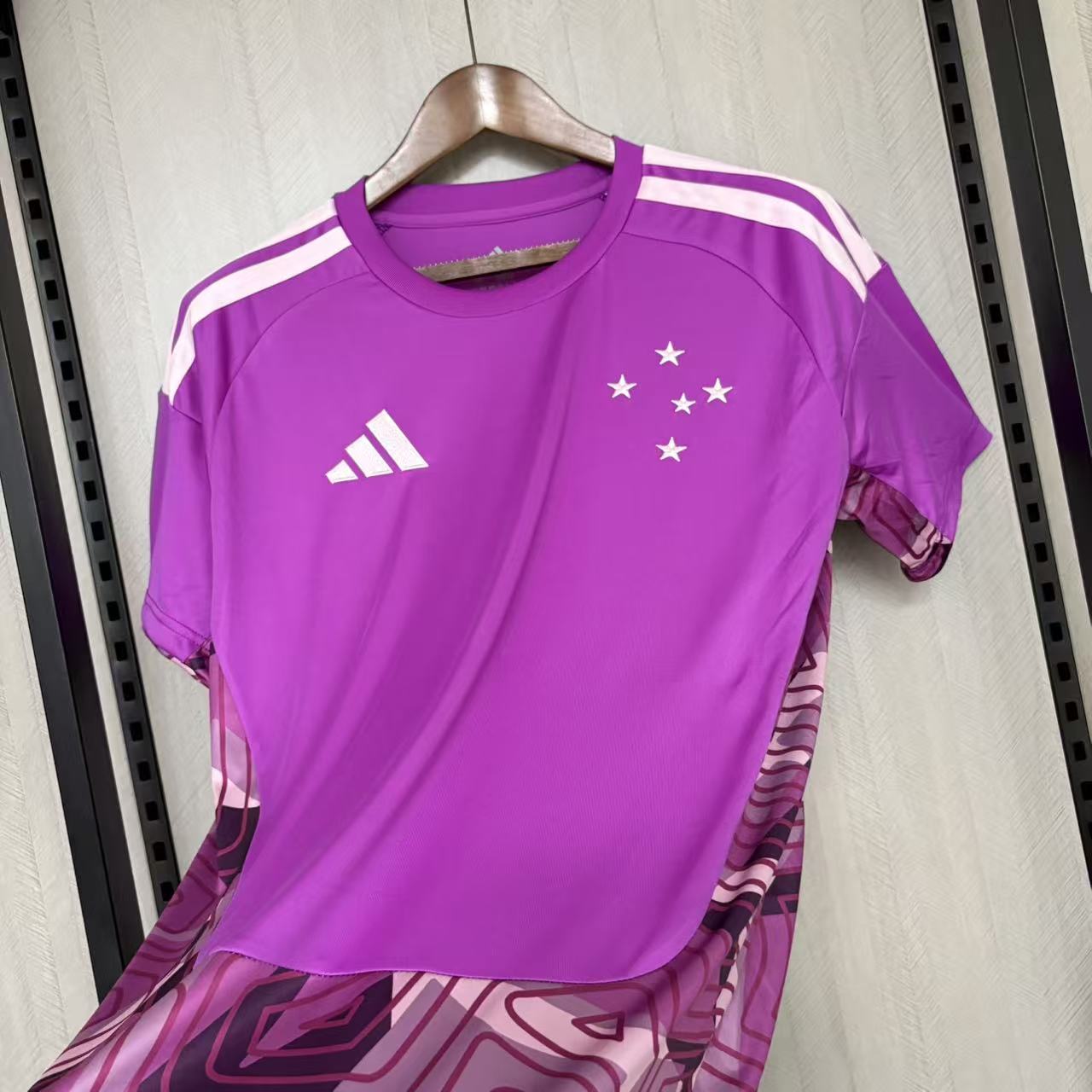 Cruzeiro Goleiro 26/27 Adidas Torcedor Masculino - Roxo