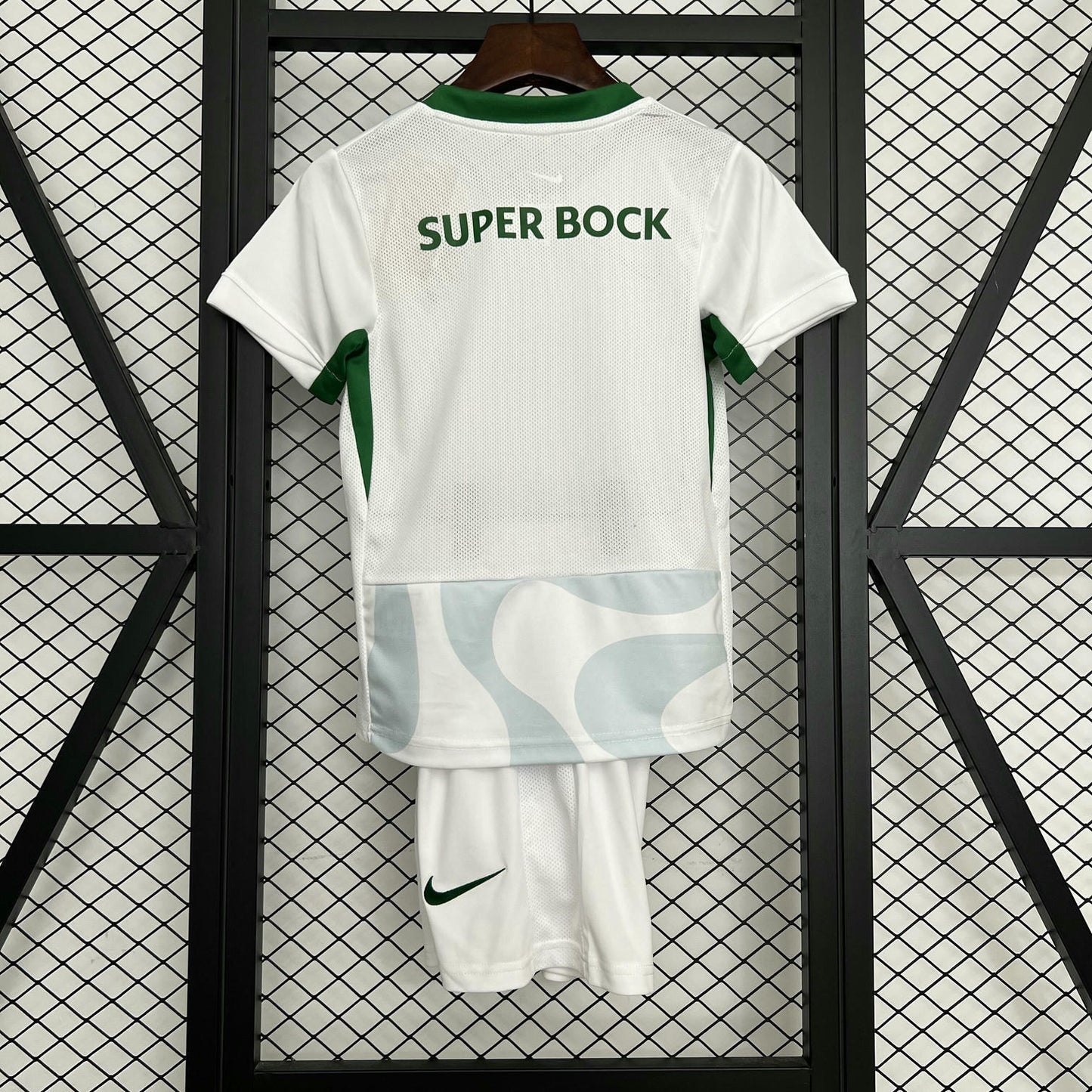 Kit Infantil Sporting Away 25/26 - Branca