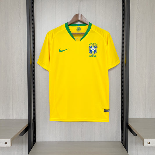 Brasil Retro Home 2018 Nike - Amarela