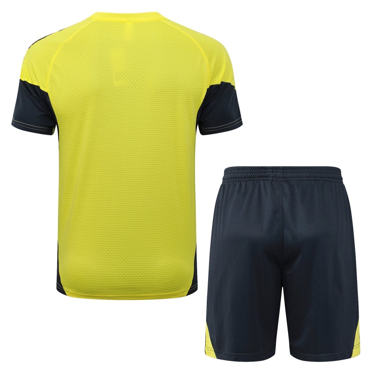 Kit de Treino Adulto Real Madrid 25/26 Short e Camisa - Amarela
