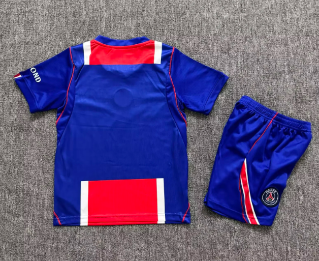 Kit Infantil PSG Home 26/27 - Azul e Vermelho