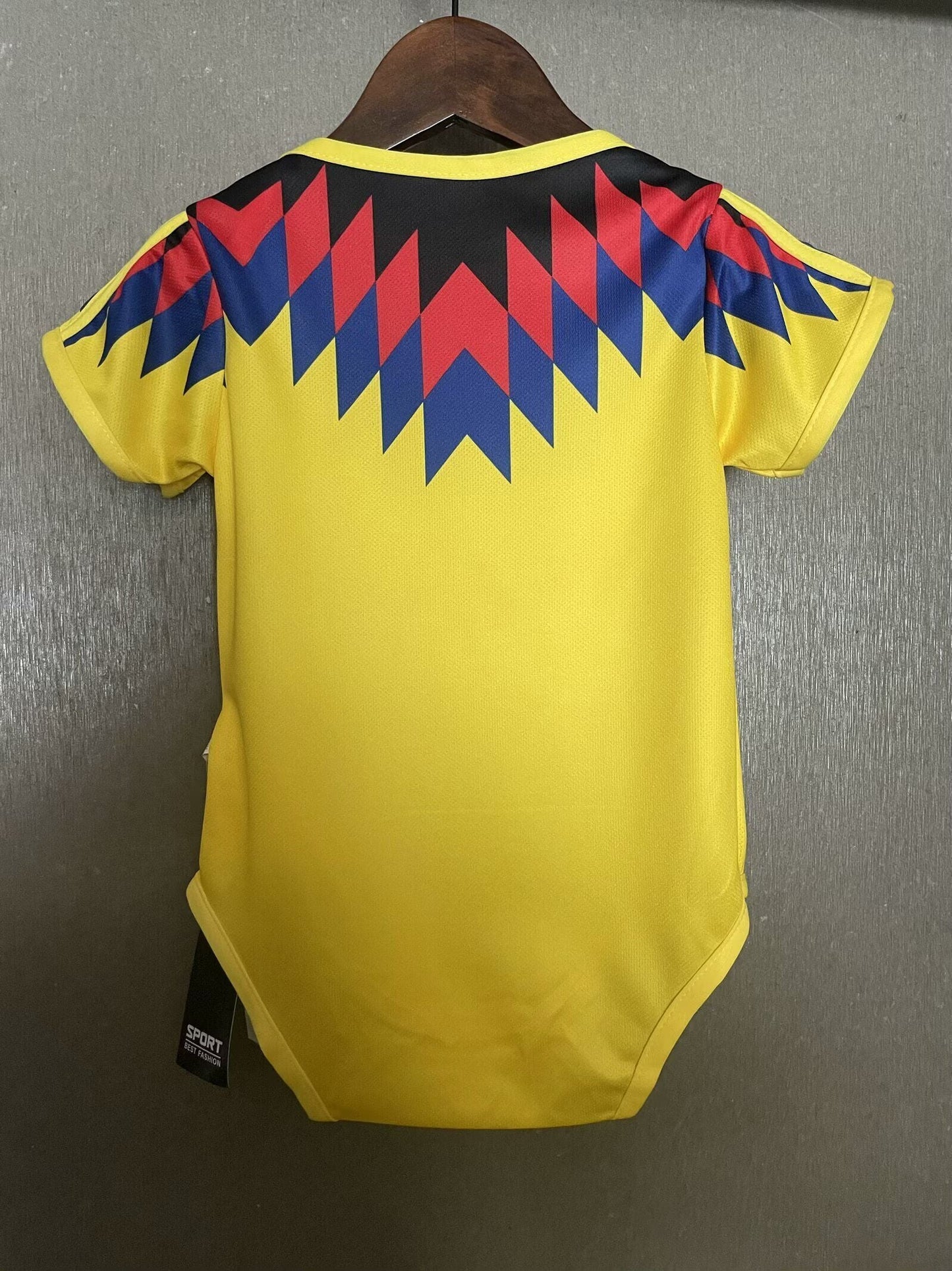 Body Bebê Infantil America do Mexico Home 25/26   - Amarelo