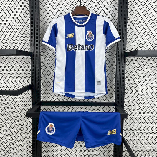 Kit Infantil Porto Home 25/26  - Azul e Branco