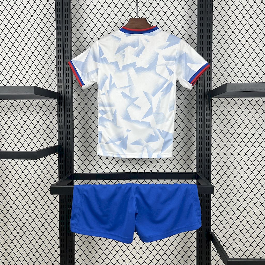 Kit Infantil EUA Home 25/26 - Branco e Azul