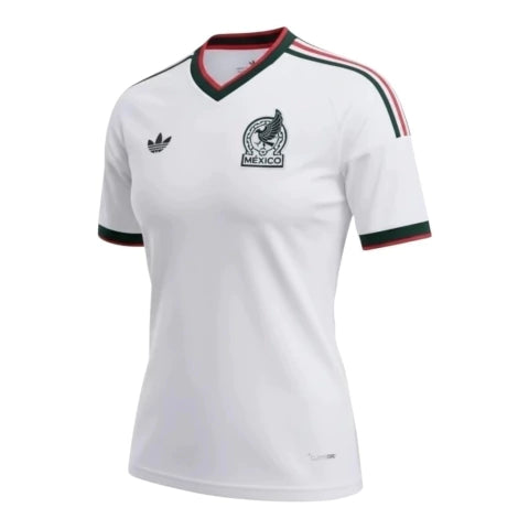 México Away 26/27 Feminino Adidas  - Branca