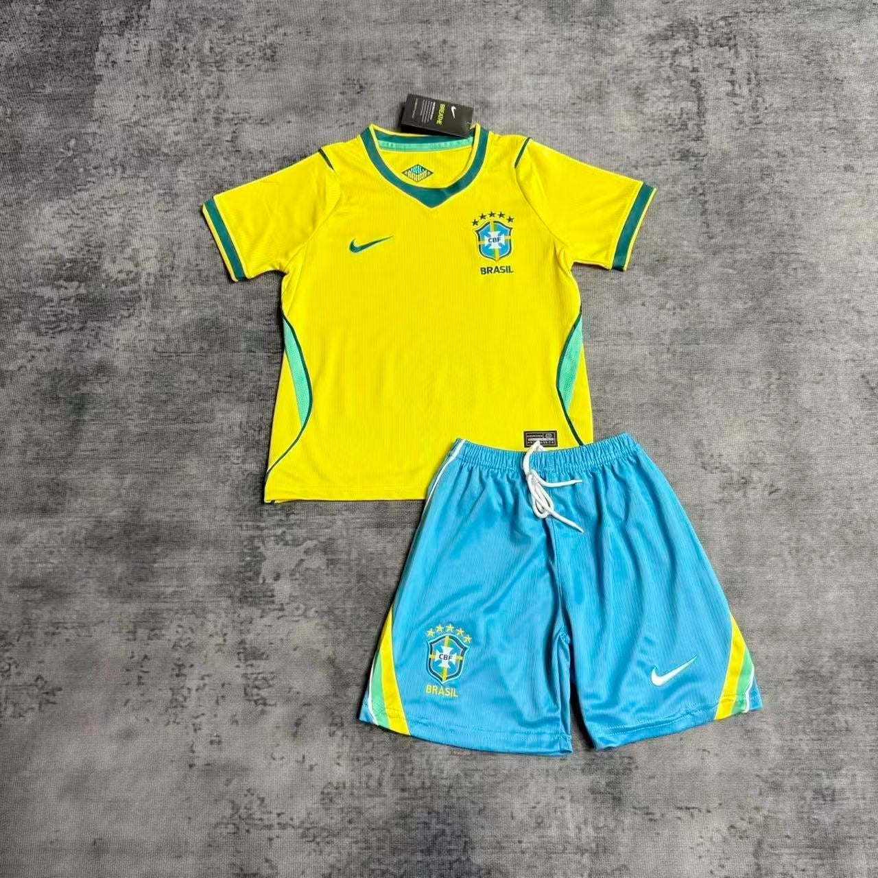 Kit Infantil Brasil Home 26/27 - Amarela