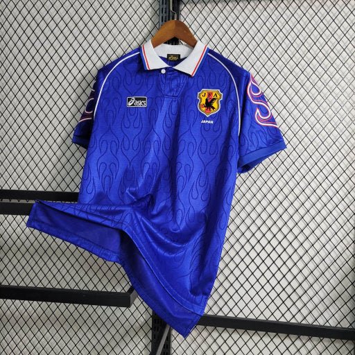 Japão Home Retrô 98-99 Asics - Azul