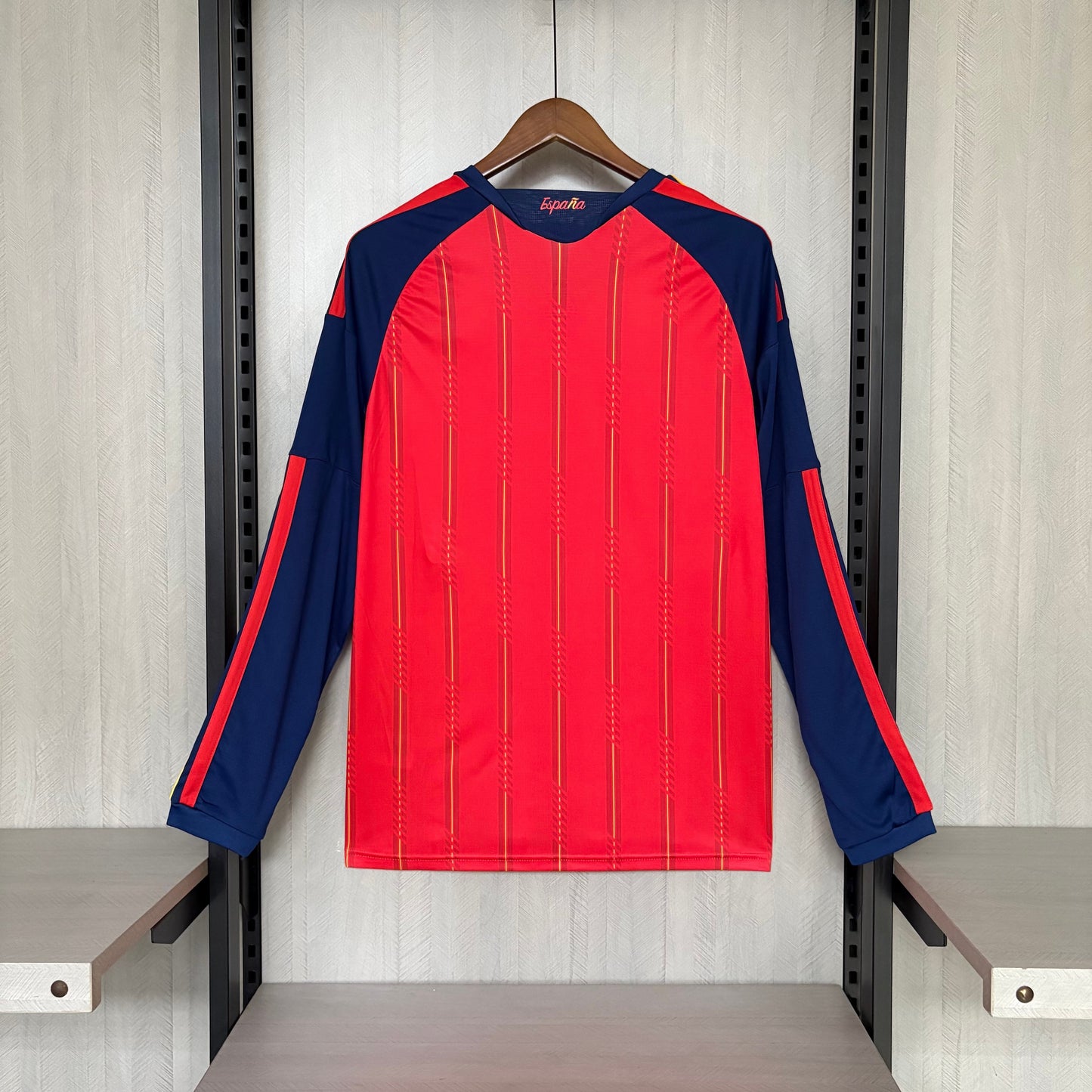 Espanha Home Manga Longa 26/27 Masculino Adidas Torcedor - Vermelho
