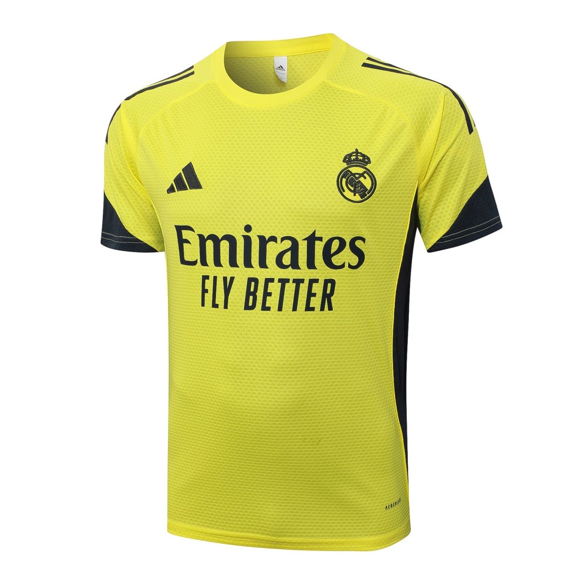 Kit de Treino Adulto Real Madrid 25/26 Short e Camisa - Amarela