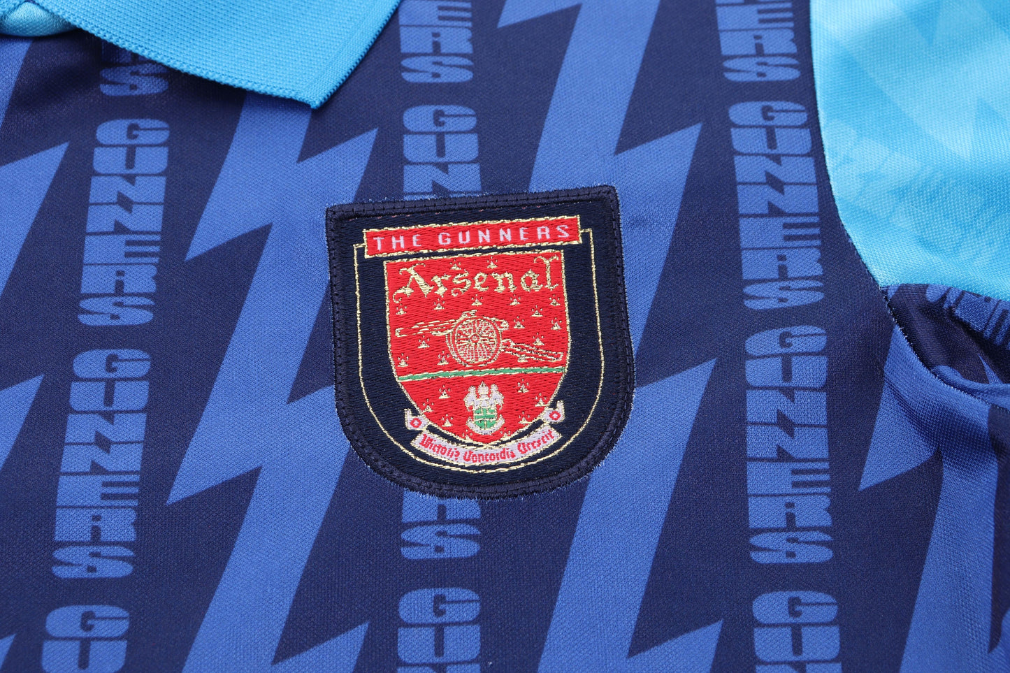 Kit Infantil Arsenal Away Retrô 94/95 Nike - Azul
