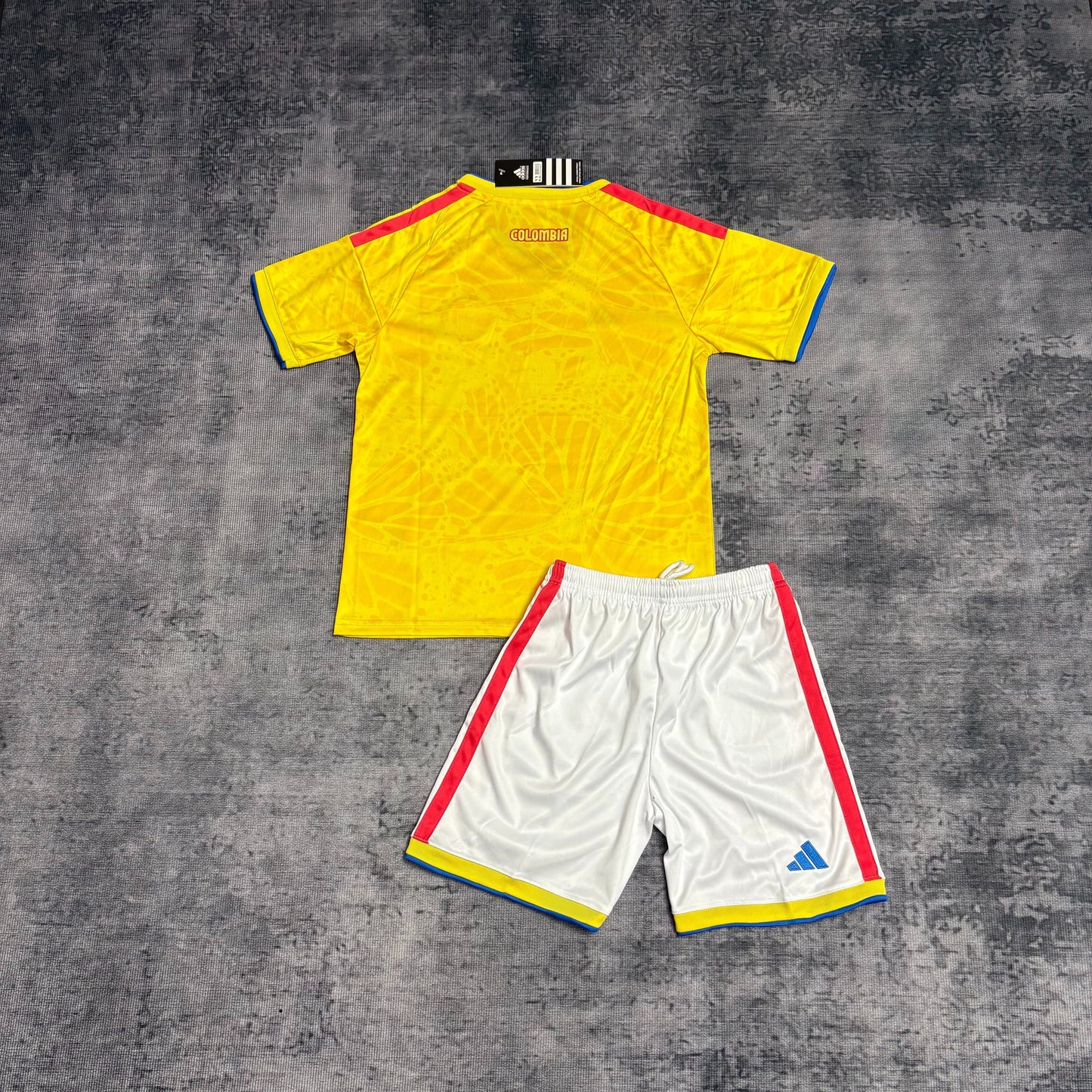 Kit Infantil Colombia Home 26/27 Adidas Unissex - Amarela