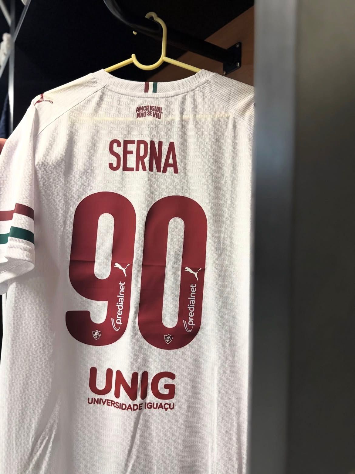 Fluminense Away 26/27 Torcedor Com Patrocínios Puma - Branca