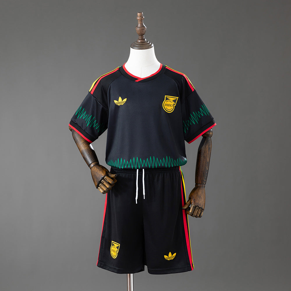 Kit Infantil Jamaica Away 26/27 - Preta