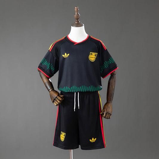 Kit Infantil Jamaica Away 26/27 - Preta