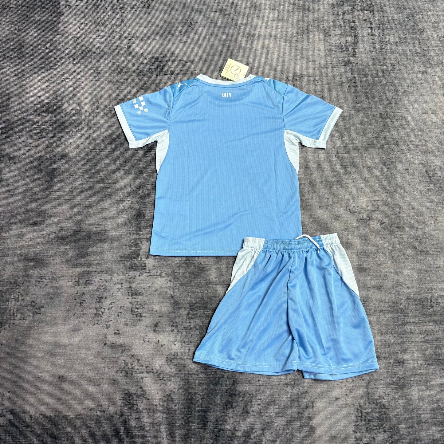 Kit Infantil Manchester City Home 26/27 - Azul