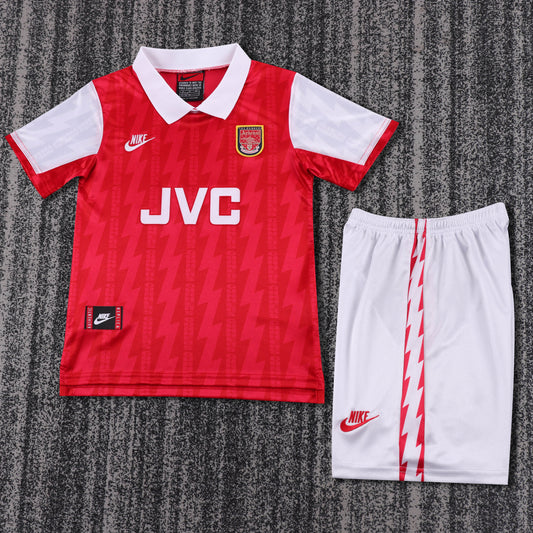 Kit Infantil Arsenal Home Retrô 93/94 - Vermelho