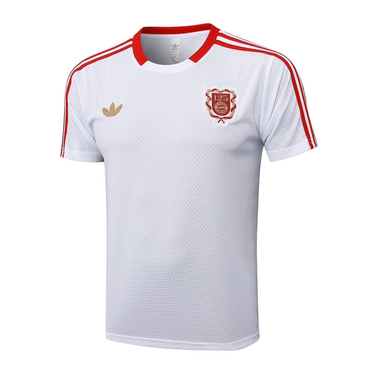 Kit de Treino Adulto Bayern de Munique 25/26 Shorts e Camisa - Branca
