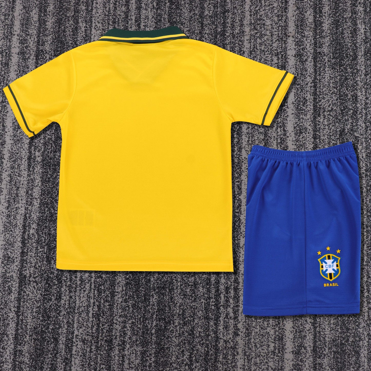 Kit Infantil Brasil Retro Home 1994 - Amarela