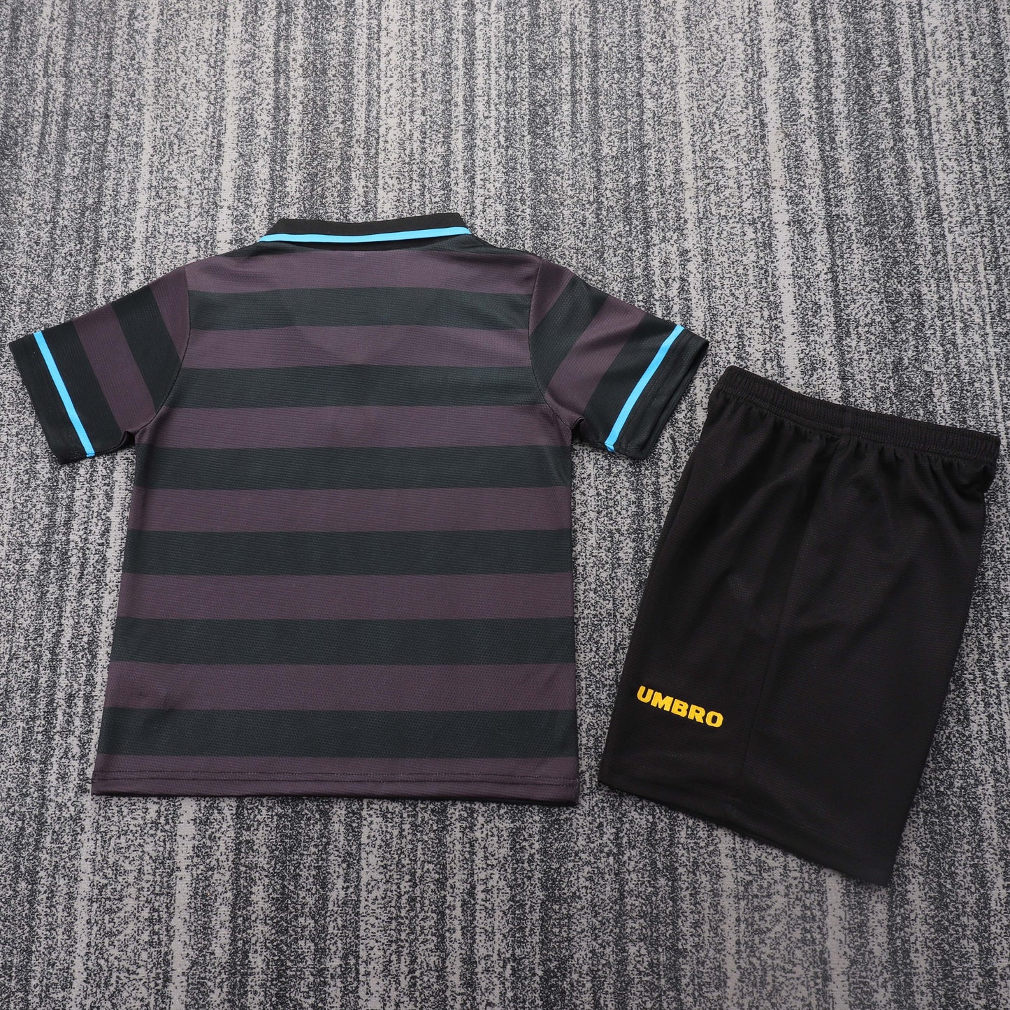 Kit Infantil Inter de Milão Third Retrô 97/98 - Cinza