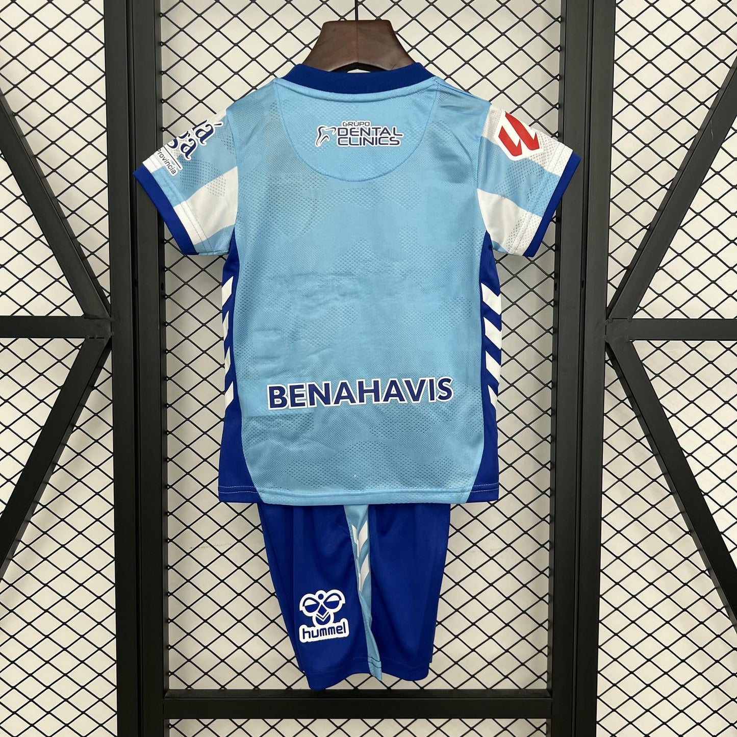 Kit Infantil Malaga Home 25/26  -  Azul e Branco