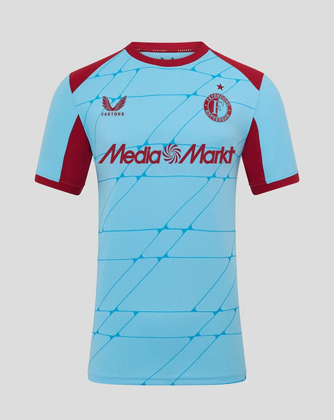 Feyenoord Third 25/26 Torcedor Castore - Azul Claro