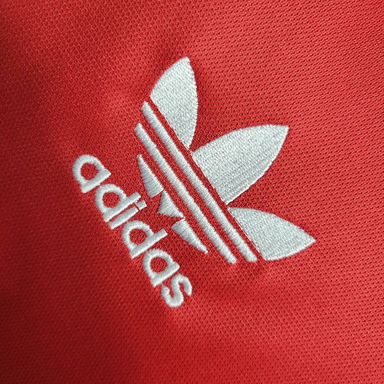 Flamengo Retro Home 1987 Adidas Masculino - Vermelho e Preto