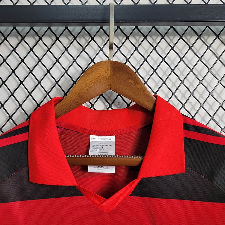 Flamengo Retro Home 1987 Adidas Masculino - Vermelho e Preto