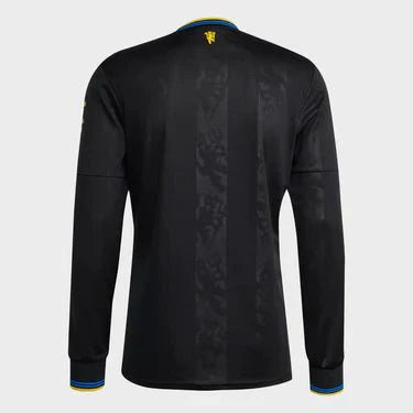 Manchester United Third 25/26 Manga Longa Torcedor Adidas - Preta