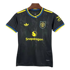 Manchester United Third 25/26 Feminina Adidas - Preto