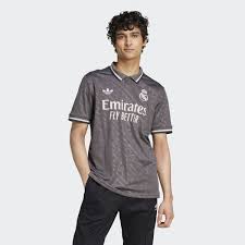 Real Madrid Third 24/25 Torcedor Adidas - Cinza