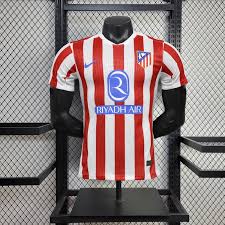 Atletico de Madrid Home 25/26 Jogador Nike - Branco e Vermelho