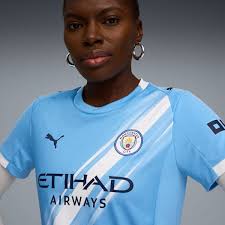 Manchester City Home 25/26 Feminina Puma - Azul
