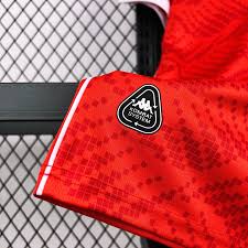 Tunísia Home 26/27 Masculino Kappa Torcedor - Vermelho