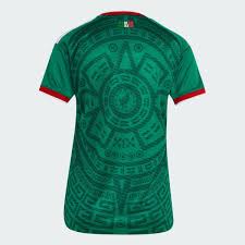 México Home 26/27 Feminino Adidas  - Verde