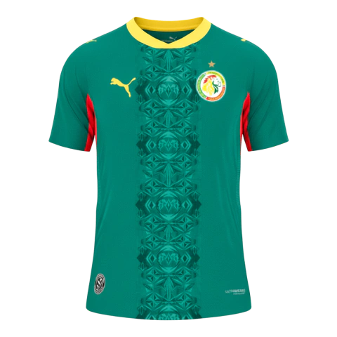 Senegal Away 26/27 Masculino Torcedor Puma - Verde