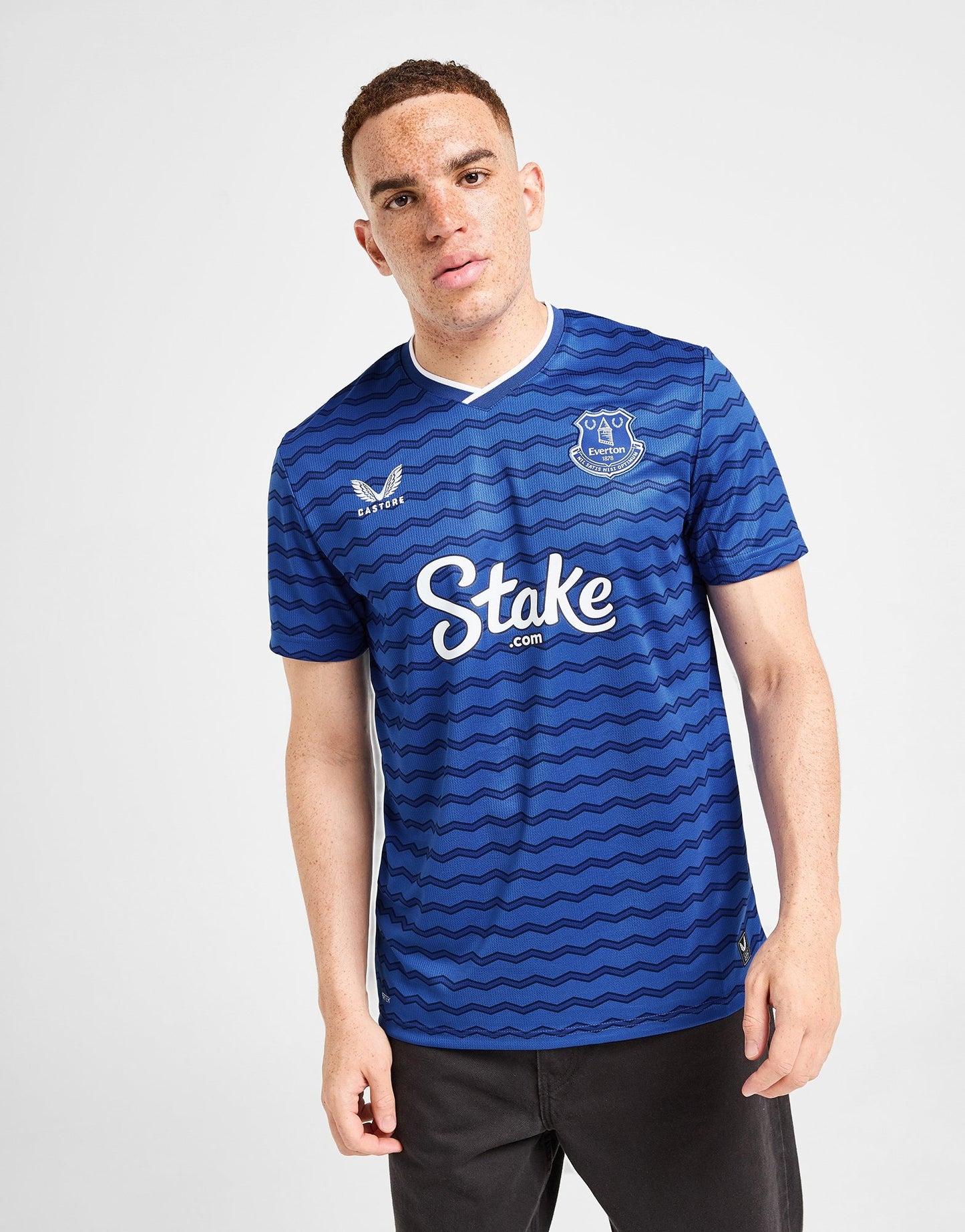 Everton Home 25/26 Torcedor Castore - Azul