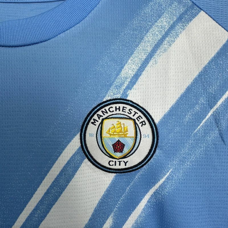 Kit Infantil Manchester City Home 25/26 - Azul