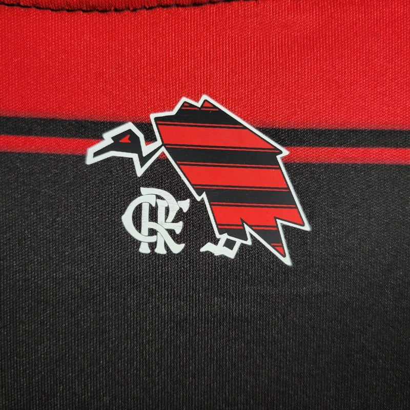 Kit Infantil Flamengo Home 25/26 - Vermelho e Preto