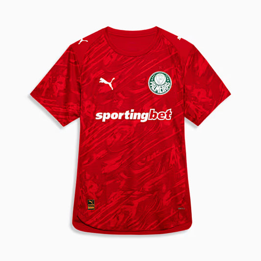 Palmeiras Goleiro 26/27 Jogador Puma Masculina - Vermelha
