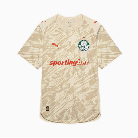 Palmeiras Third 26/27 Jogador Puma Masculina - Bege