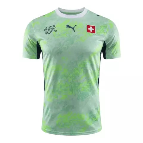 Suiça Away 26/27 Torcedor Masculino Puma - Verde