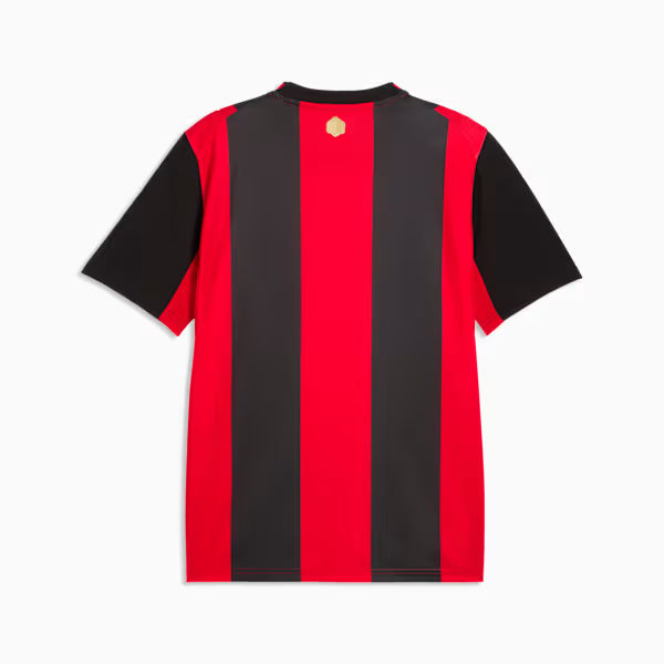 Milan Home 26/27 Torcedor Puma - Vermelho e Preto